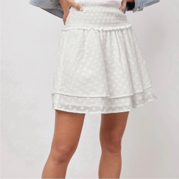 Rails Addison Embroidered Daisies Skirt - Picture 2 of 7
